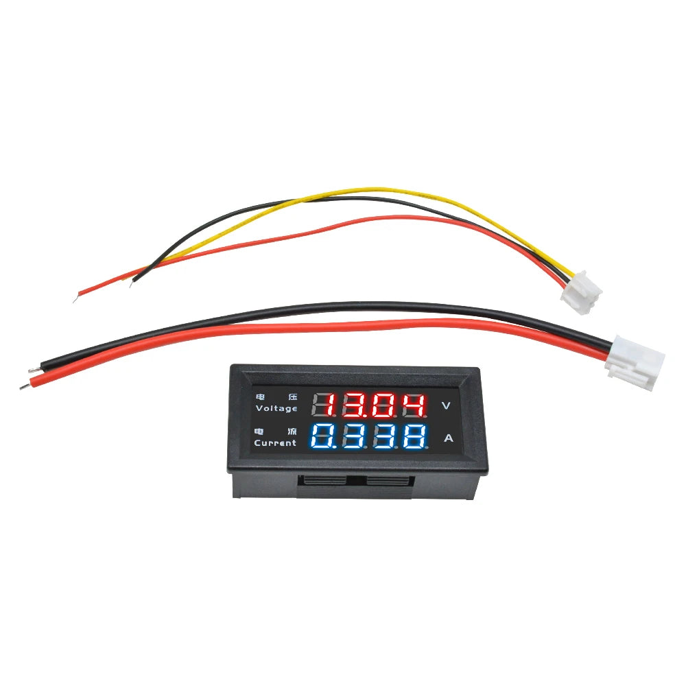 M4430 DC 100V 10A Electronic Digital Voltmeter Ammeter 0.28'' LED Display Voltage Regulator Volt AMP Meter Tester Oasis Select