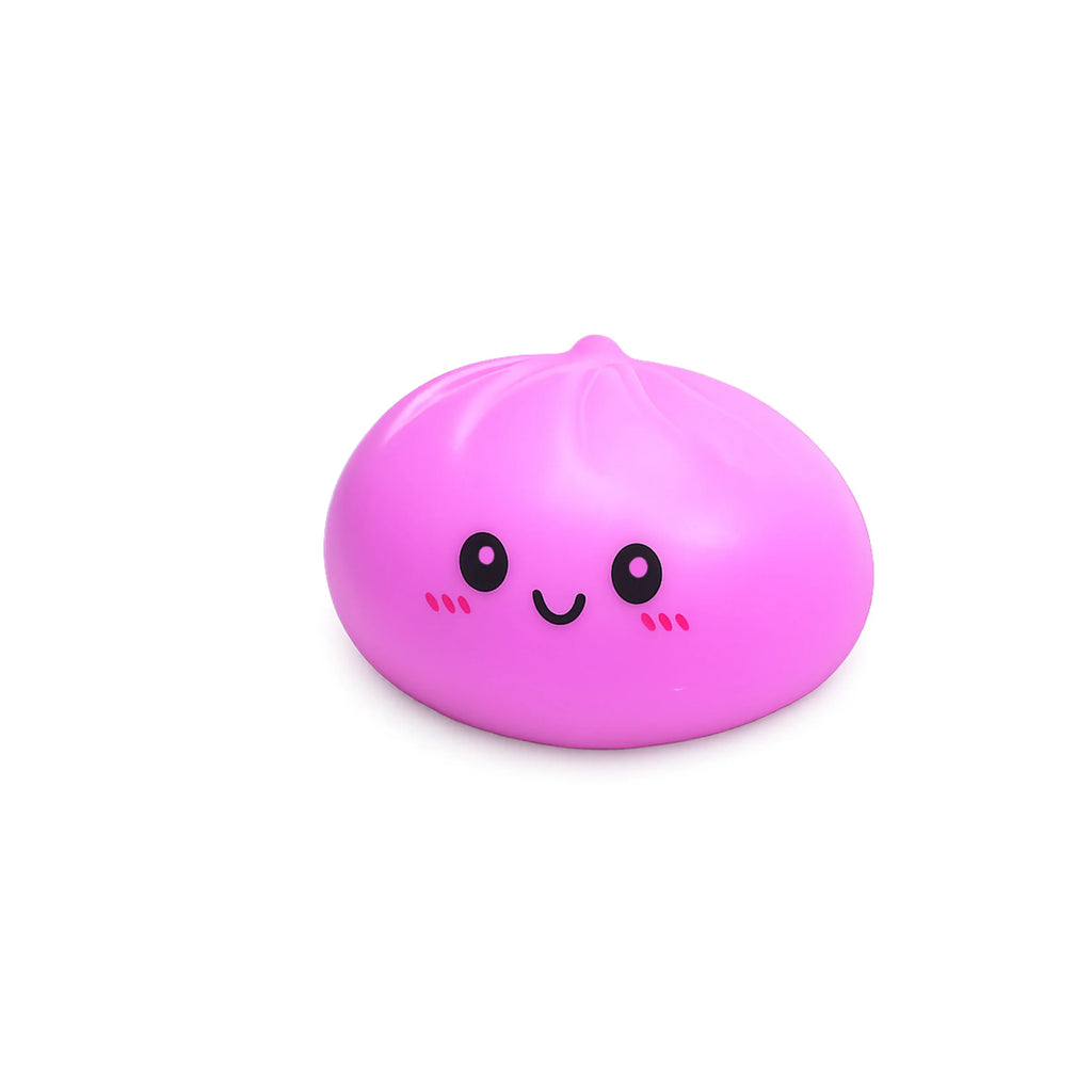 Simulation Dumpling Stress Ball Reusable Sensory Toys Low Rebound Relieve Stress Mood Toys Kid Safety Cute Colorful Dough Ball Oasis Select Purple Ball