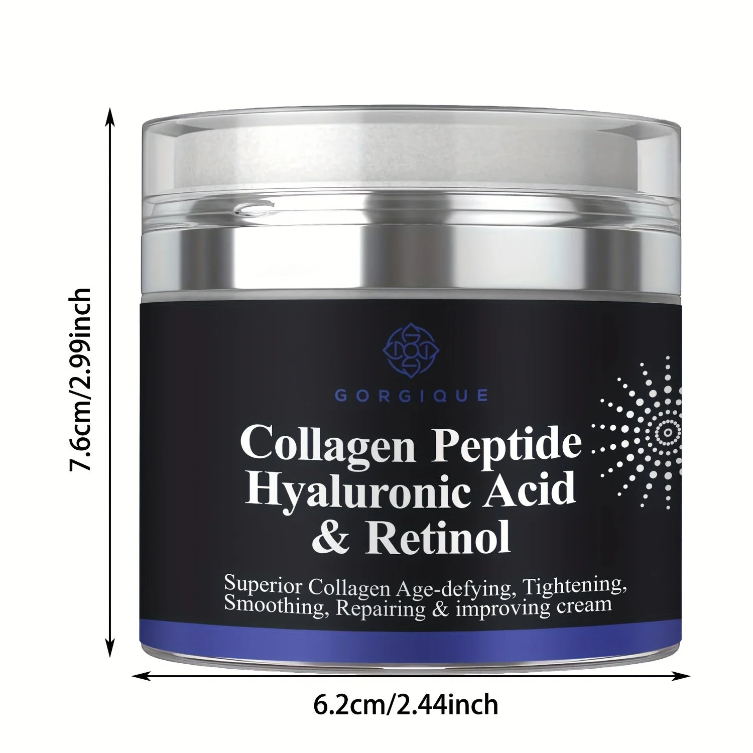 GORGIQUE Collagen Peptide Cream – Retinol & Hyaluronic Acid Face Moisturizer Cream Oasis Select 50ml