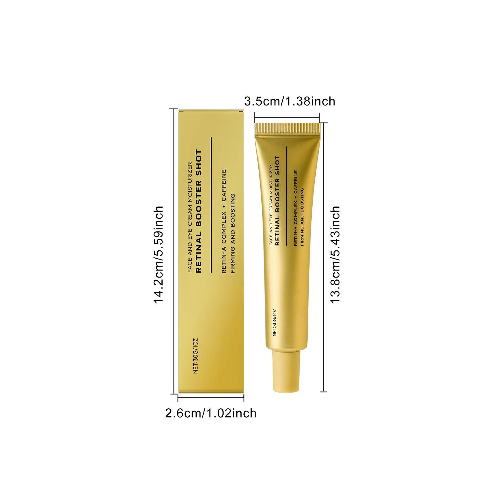 Hoygi Retinol Firming Cream with Caffeine – Anti-Aging 30g Anti-Aging Night Cream Oasis Select
