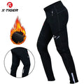 X-TIGER Cycling Jersey Winter Thermal Fleece Men's Bicycles Clothing Windproof Bicycle Reflective Biking Jacket Sportswear Oasis Select cycling pants XL