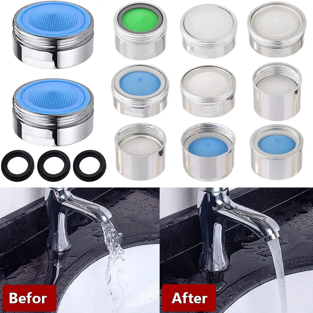 18/20/22/24/28mm Male Female Nozzle Spout End Diffuser Filter Water Saving Tap Aerator Faucet Oasis Select