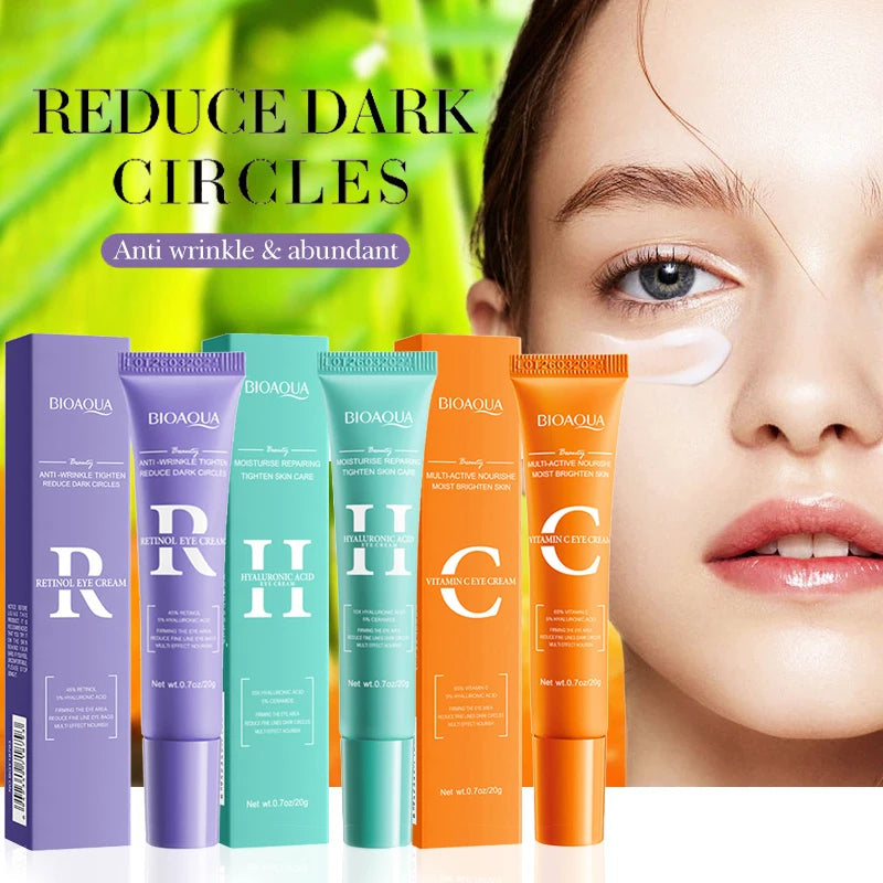 BIOAQUA Vitamin C Retinol Eye Cream – Dark Circles & Anti-Aging Eye Cream Oasis Select
