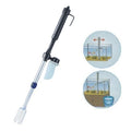 Aquarium Electric Cleaning Vacuum Water Filter Siphon Vacuum Cleaner Fish Tank Water Changer Gravel Cleaner Pump Water Filters Oasis Select Black