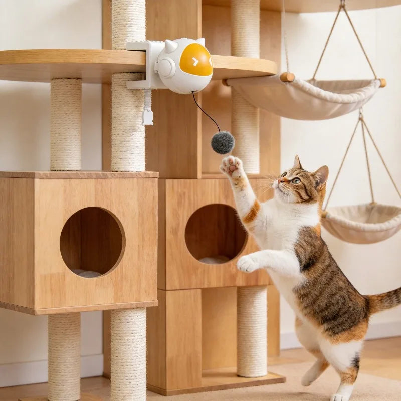 Can Be Raised and Lowered Hair Balls Electric Cat Balls New Interactive Cat Toys Pet Toys Self-hilarious Electric Cat Balls Toys Oasis Select