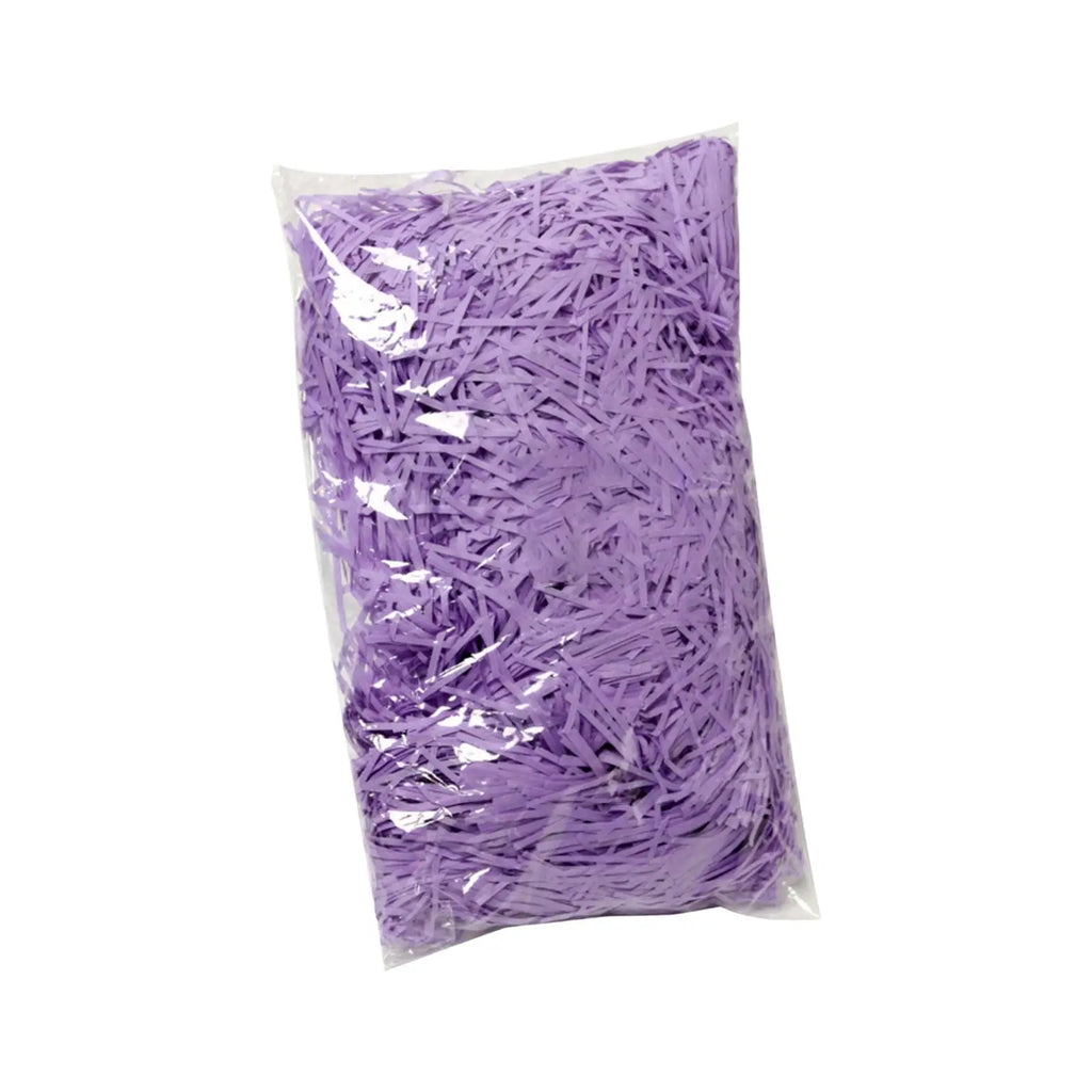200g Shredded Paper Gift Filler – Baskets, Wedding & Party Gift Basket Filler Oasis Select Purple 200g