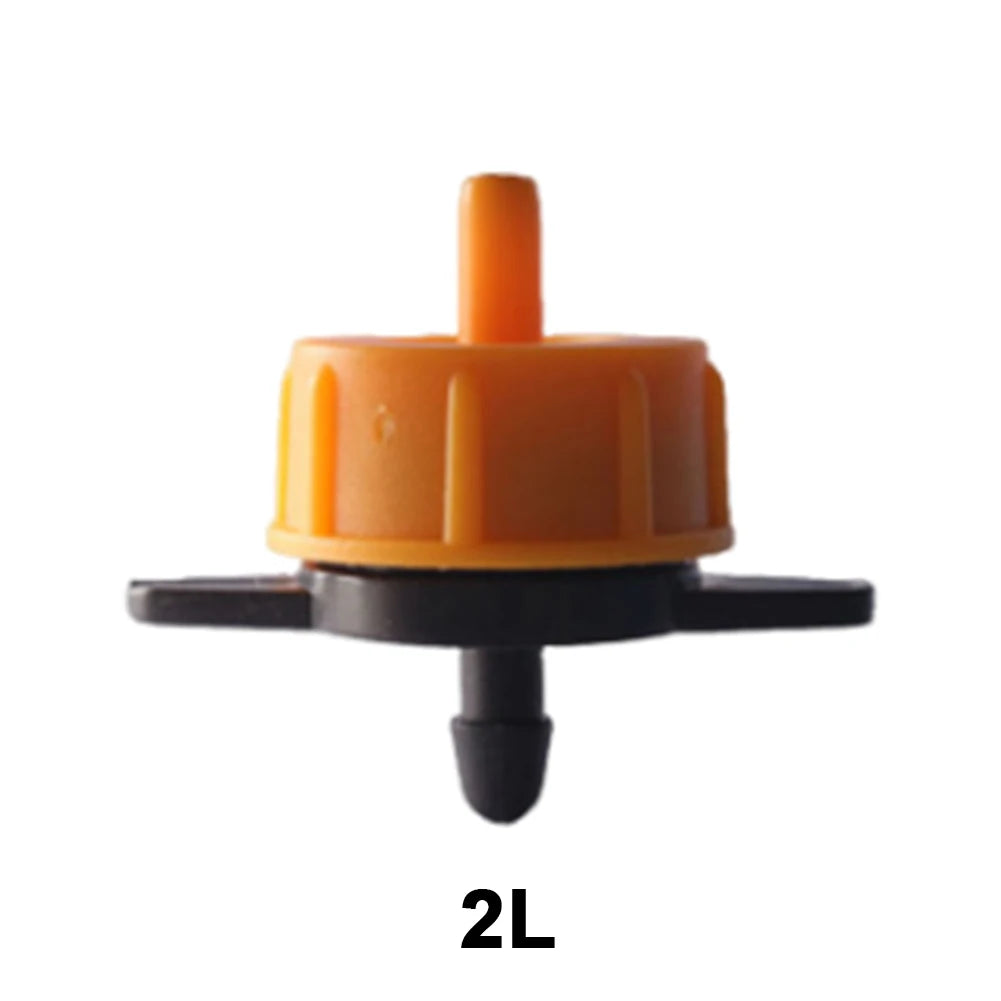 100-Pack Pressure Compensating Drip Emitters 2L/4L/8L Drip Irrigation Emitters Oasis Select