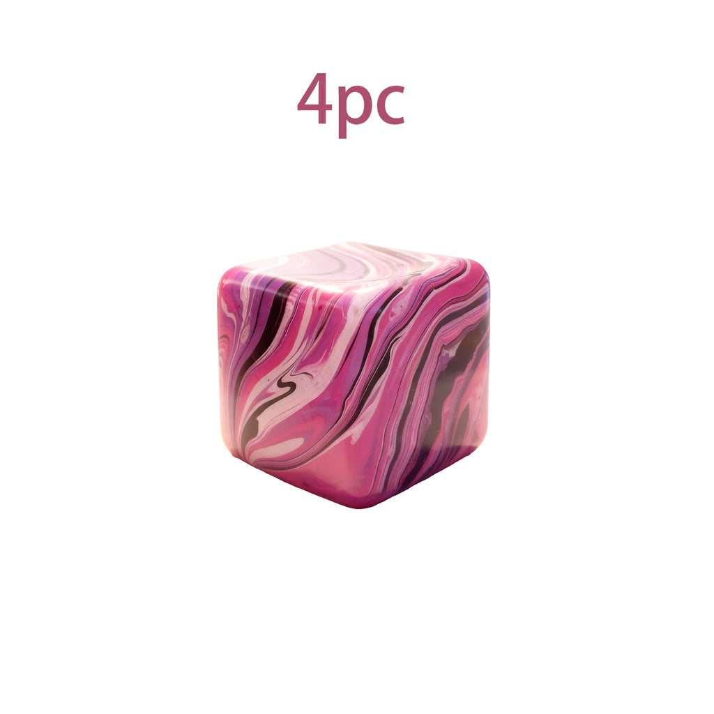 Stress Relief Cube Squeeze Toy Soft Non Sticky Decompression Fidget Toy Slow Rebound Decompression Kid Adults Anxiety Reliever Oasis Select 4pc 2