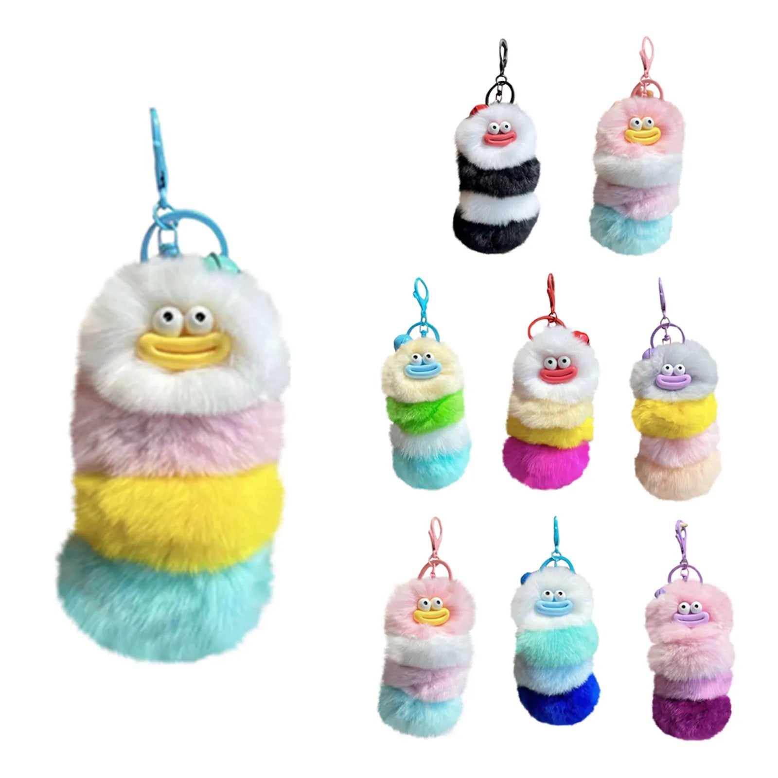 Back To School Gift Keychain Primary School Student Gift Back To School Charm Back To School Keychain Insect Plush Gift Oasis Select
