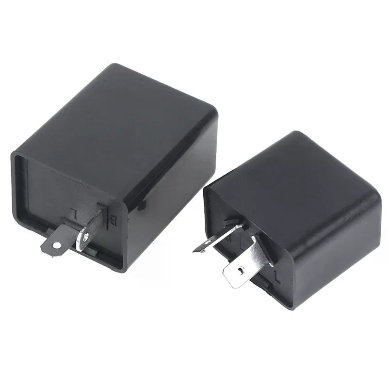 Hot Sale Flasher Relay Turn Signal DC 12V 48V 60V 2Pins Buzzer Beep Flasher Relay Blinker Indicator Flashers Turn Light Signals Oasis Select