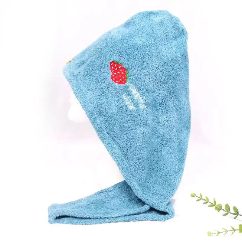 Rapid Dry Towel for Hair Microfiber Towels Anti Frizz Dry Hair Hair Towel Quick Dry Hair Dry Towels for Girls Beach Shower Cap Oasis Select