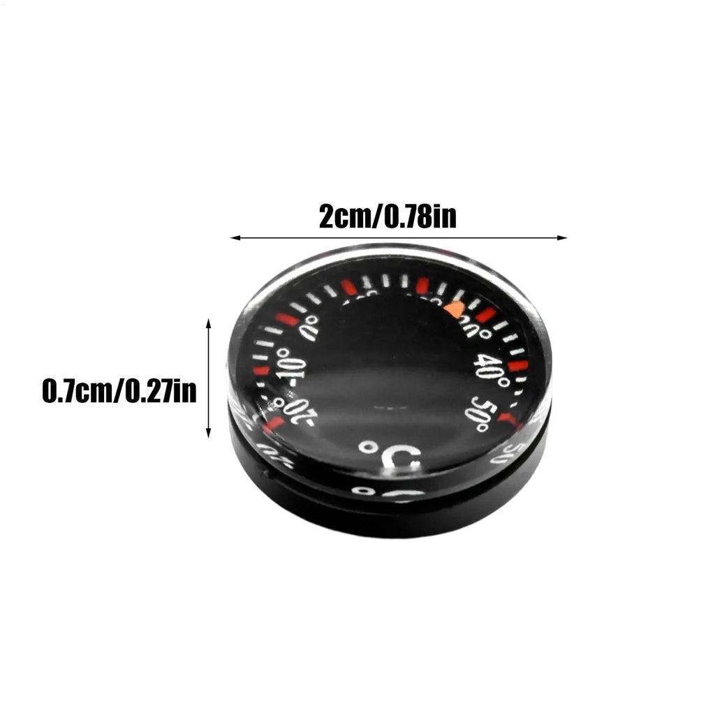 Car Thermograph Mechanical Portable Small Temperature Gauge Car Window Thermograph for Car RV Van SUVs Truck Parking Summer Oasis Select