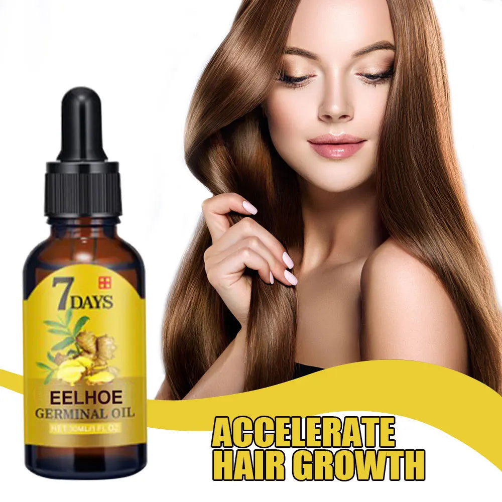 Eelhoe Ginger Hair Growth Oil – Anti Hair Loss Scalp Serum Hair Growth Serum Oasis Select