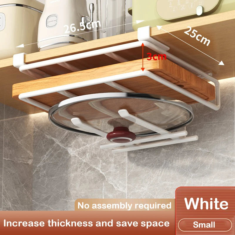 Kitchen Under Cabinet Basket Storage Shelf Cutting Board Rack Kitchen Closet Rack Under Desk Cabinet Office Bathroom Organizers Oasis Select 21