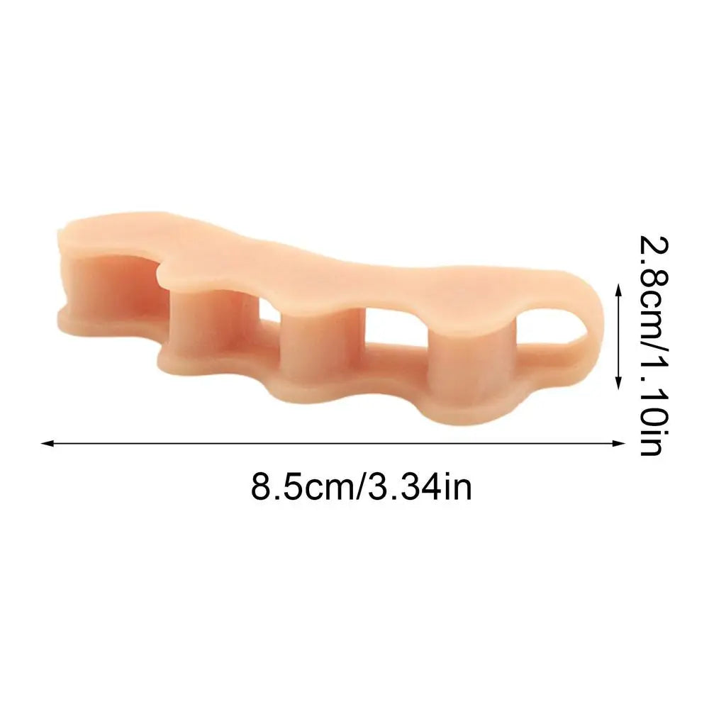Silicone Toe Separator & Bunion Corrector – 1 Pair