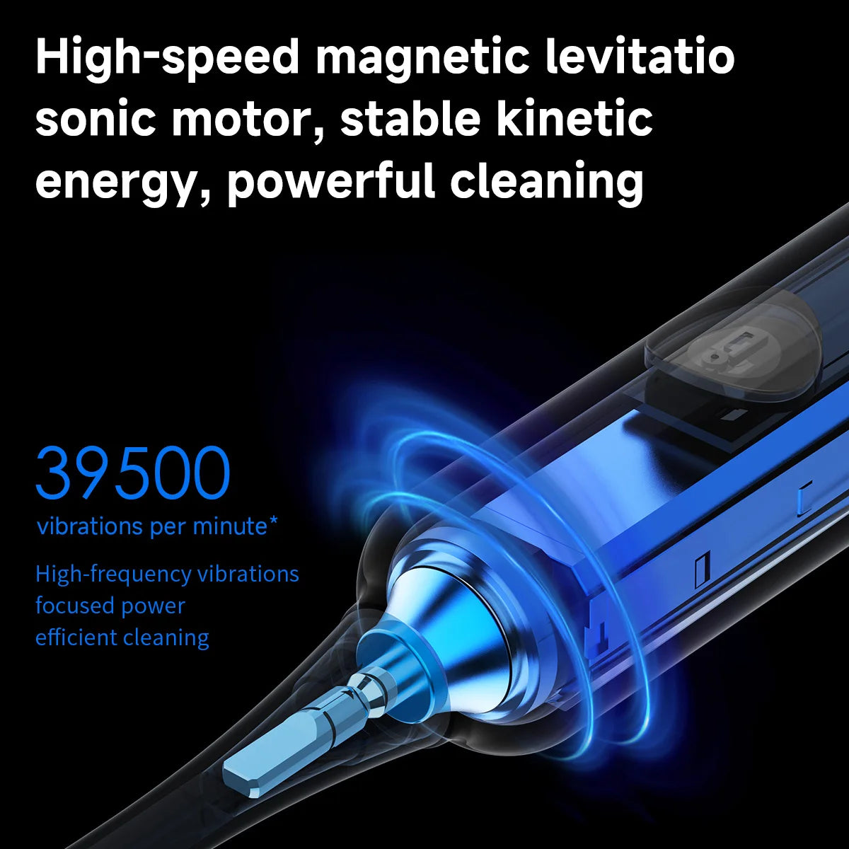 DOCO LAB Sonic Electric Toothbrush 3-gear vibration Mode Smart Whitening Ultrasonic Vibration Teeth Whitening Oral Clean Brush Oasis Select