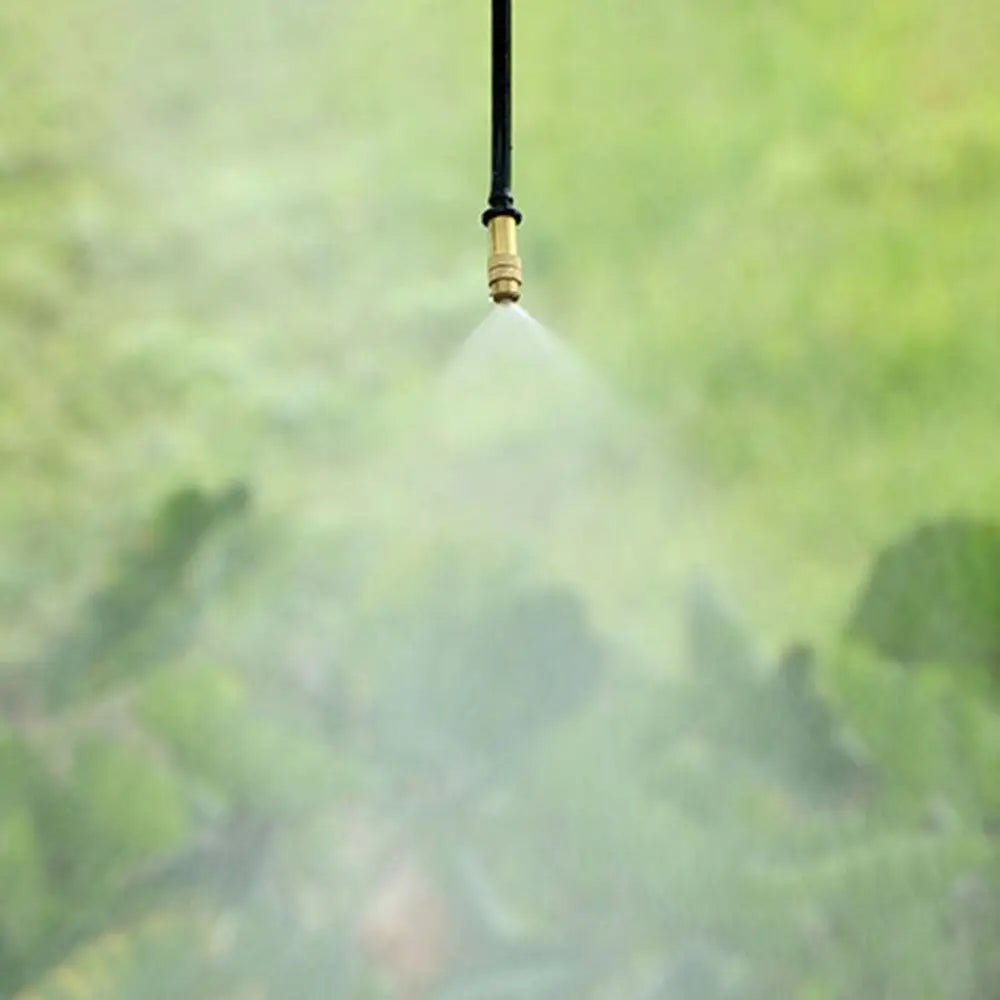 Garden Supplies Cooling Misting Nozzle Adjustable Copper Spray Sprinkler Dedusting Micro Sprayers Watering Oasis Select
