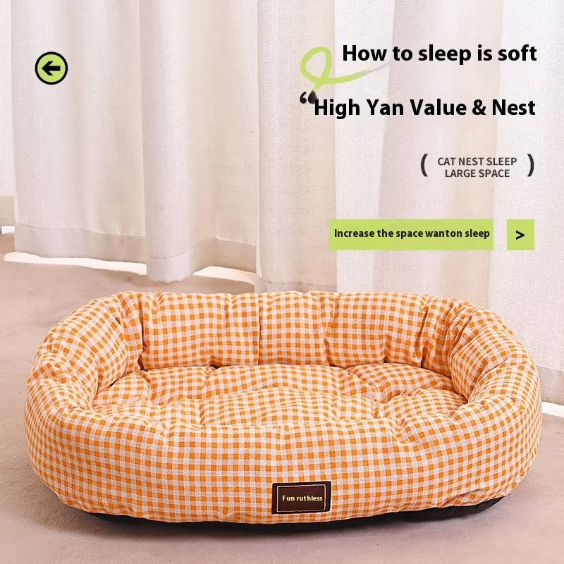 Universal Dog Kennel for Four Seasons, Soft Kennel for Kittens, and Spring and Autumn Sleeping Pads for Dogs and Cats Oasis Select