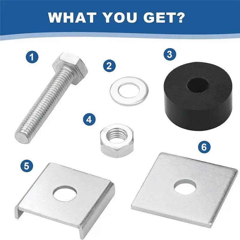 LIKE WISH Trolley Roller Wheels Limit Trolley Assembly Positioning For Strut Channel 1-5/8" Wide And 1-5/8"Or Taller Strut Chann Oasis Select