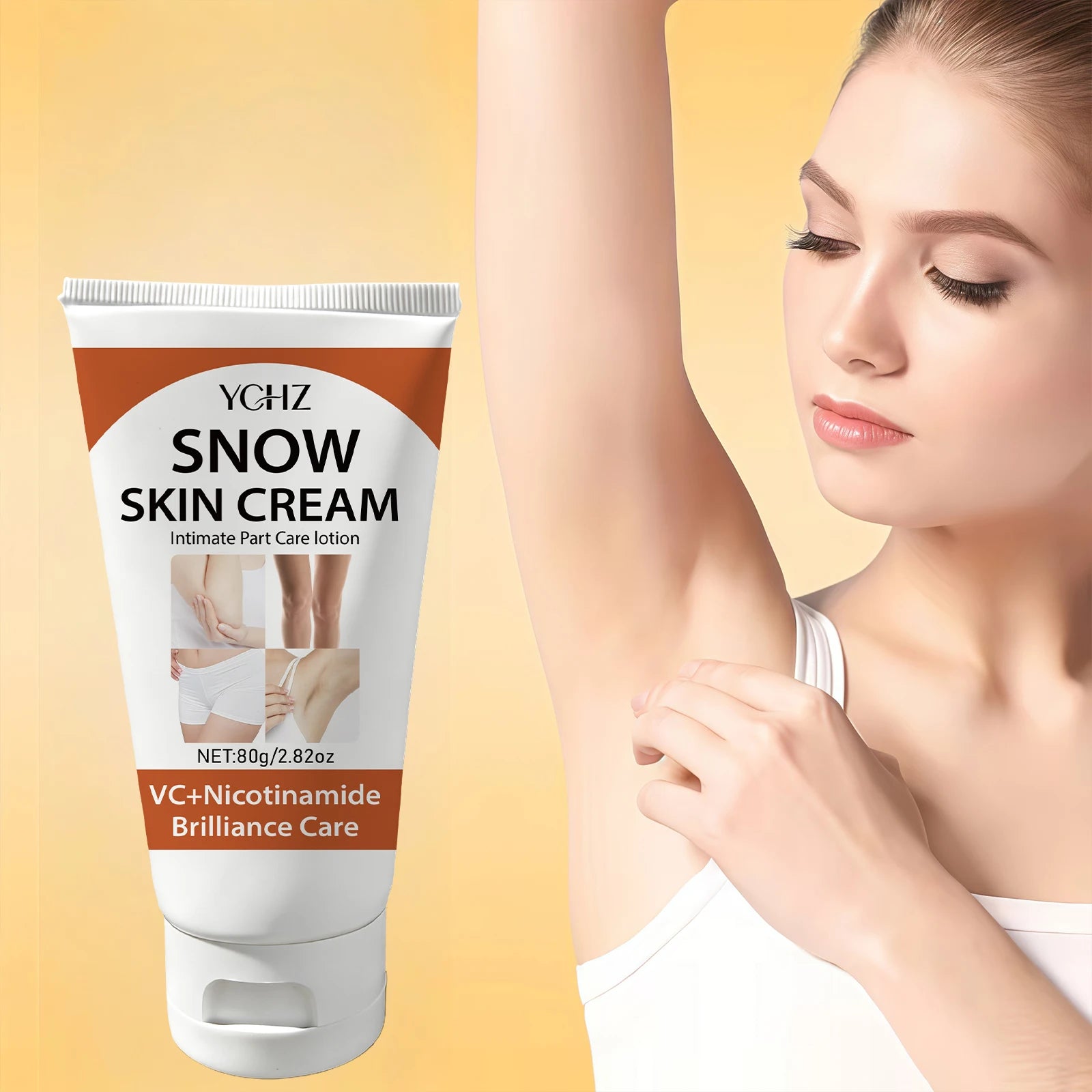 Vitamin C Collagen Brightening Body Cream 80g | YCHZ