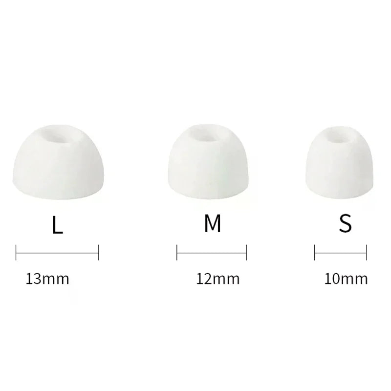 3 Sizes Silicone Ear Tips For Soundcore Liberty 4 NC Earbuds Eartips For Life P2 P3 A20i TWS Tips Headphones Earplugs Oasis Select