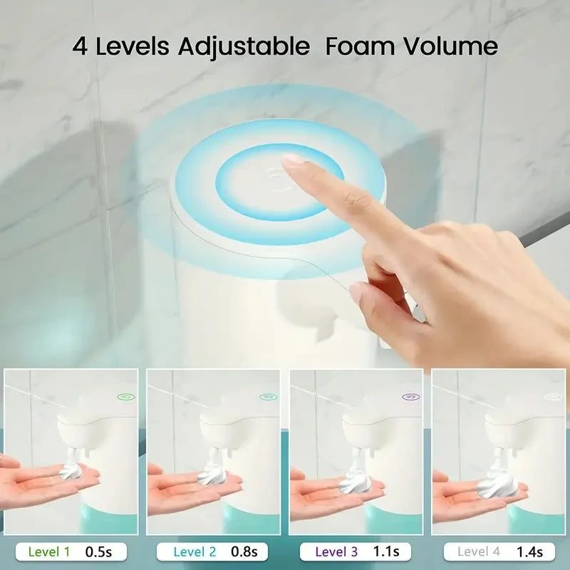 Touchless Automatic Foam Soap Dispenser USB Rechargeable