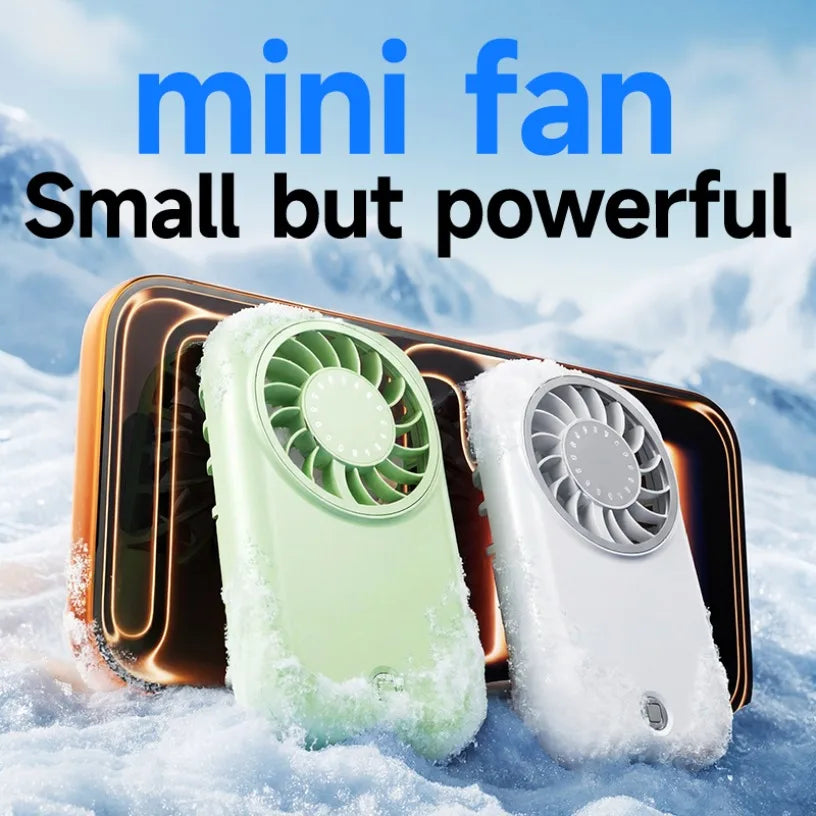 Mini Portable Handheld Fan 5-Speed 11000RPM Turbo Rechargeable Personal Cooling Fan for Travel Outdoor Turbo Handheld Fan Oasis Select