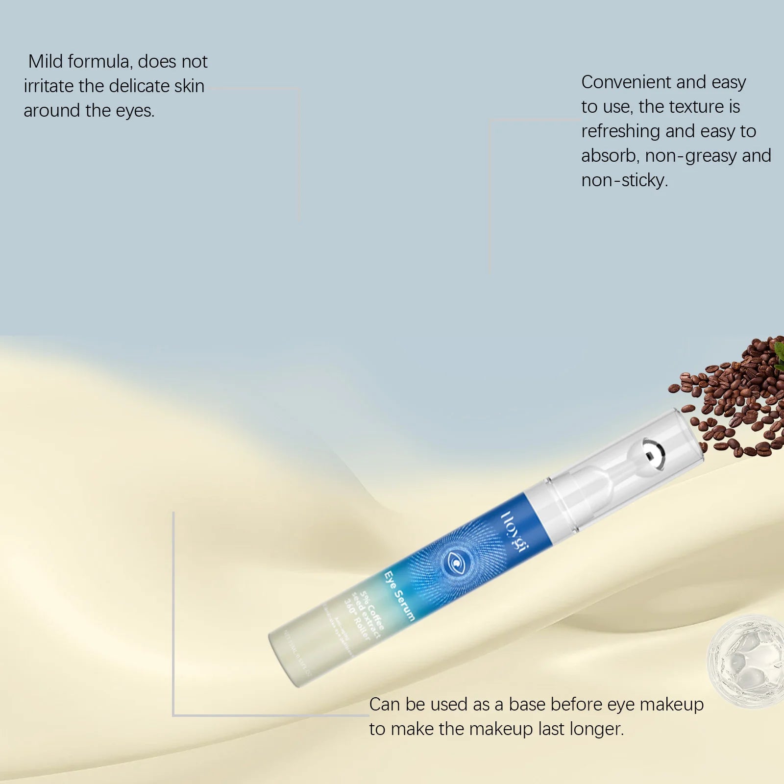 Massage Eye Serum For Both Men And Women To Remove Bags And Improve Puffiness Under Dark Circles Eye Cream Oasis Select