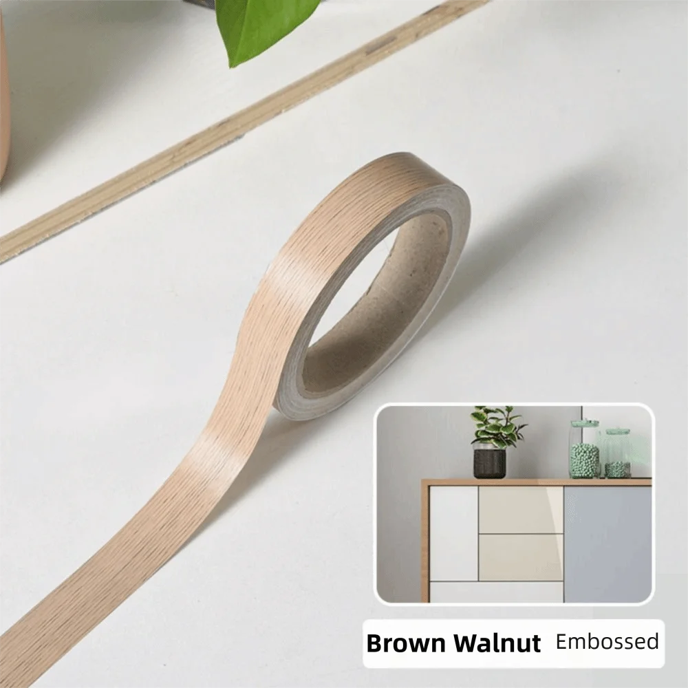 Wood Grain Veneer Edge Banding Tape – Self-Adhesive 2cm×10m