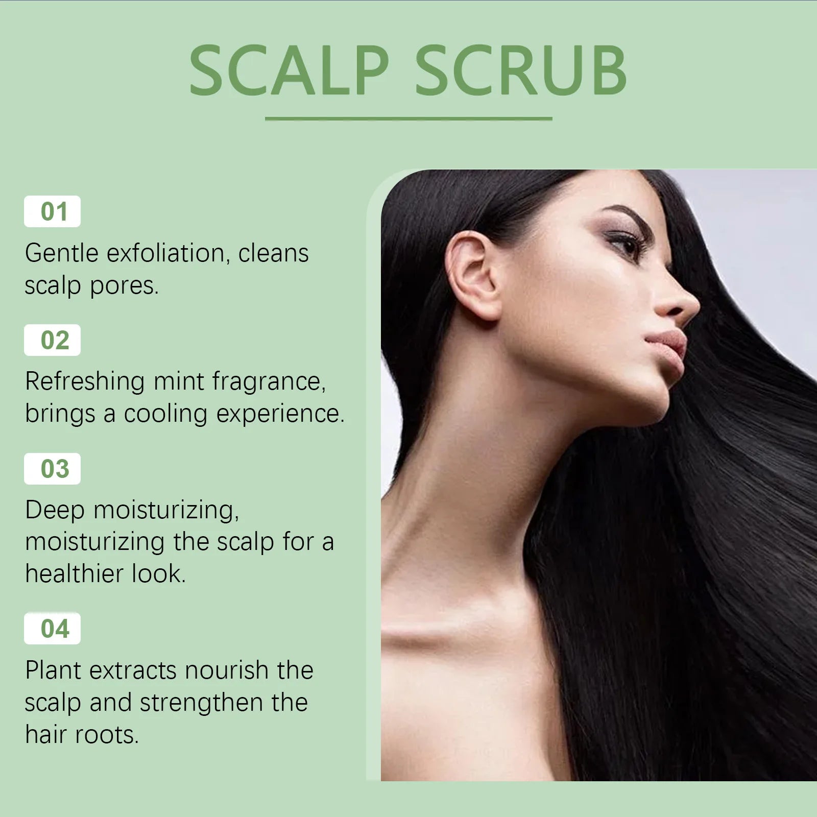 HOEGOA Rosemary Scalp Scrub – Deep Cleanse & Nourish Scalp Scrub Oasis Select