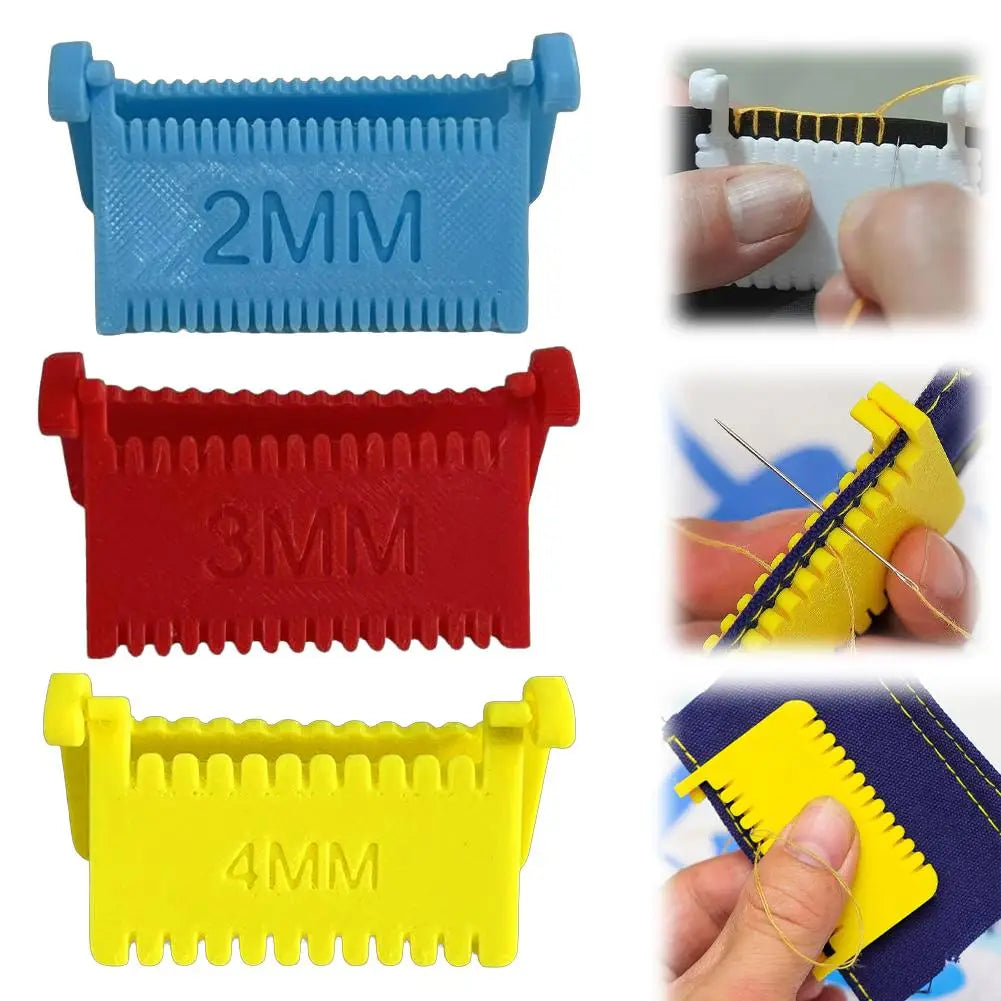 Clip-On Sewing Gauge 2/3/4mm – Edge Stitch Guide for Quilting