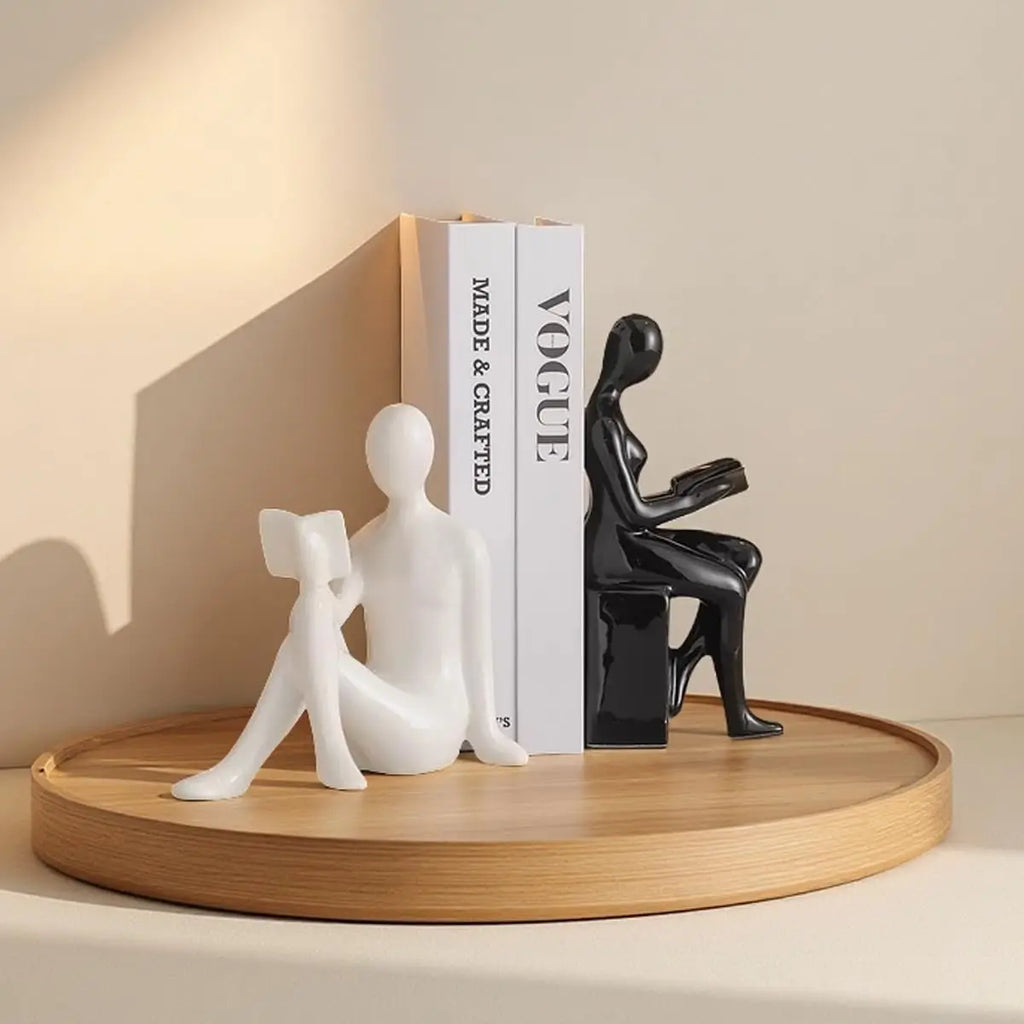 Light Luxury Ornaments High-end Modern Bookends Character Ornaments Home Furnishings Offices Study Decorations Oasis Select