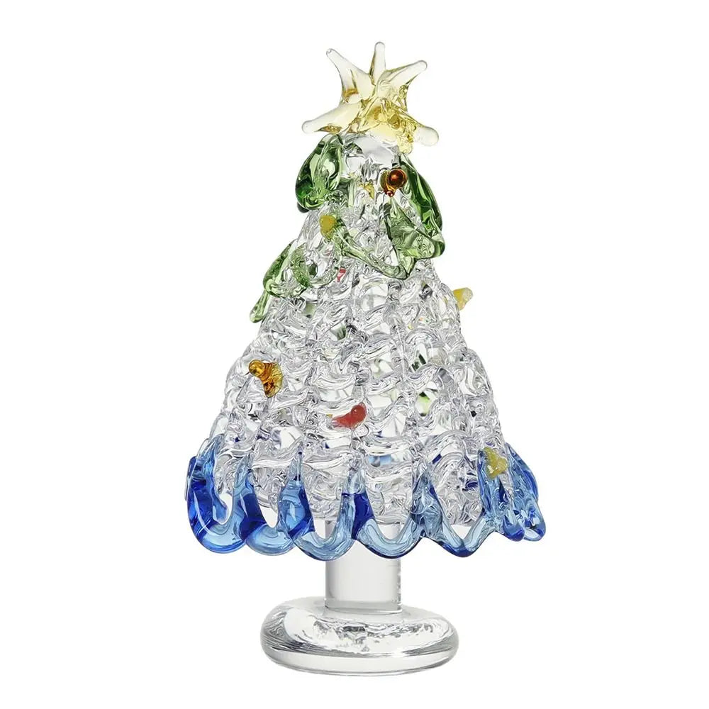 Crystal Star Christmas Tree Topper Ornament | Sparkling Resin