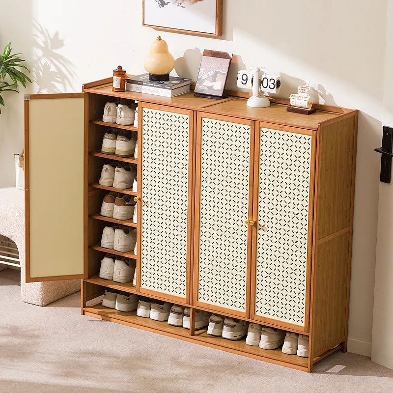 Dust-proof shoe cabinet at the entrance of the home, large-capacity storage in the indoor entrance, solid wood simple shoe Oasis Select