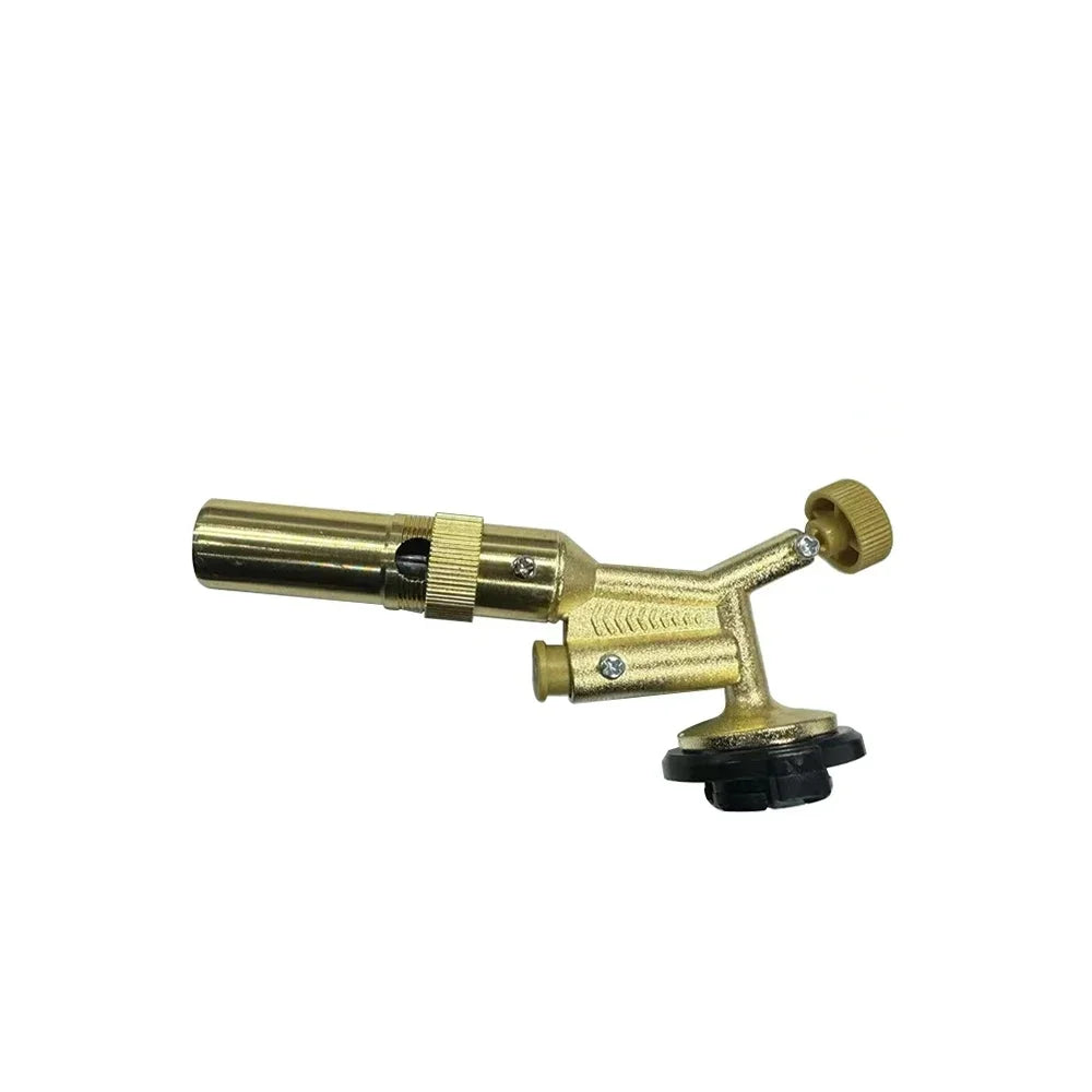 Handheld Copper Alloy Butane Torch Head Adjustable Flame for Kitchen BBQ Baking Cooking Creme - Ergonomic Fire Starter Lighter Oasis Select Default Title