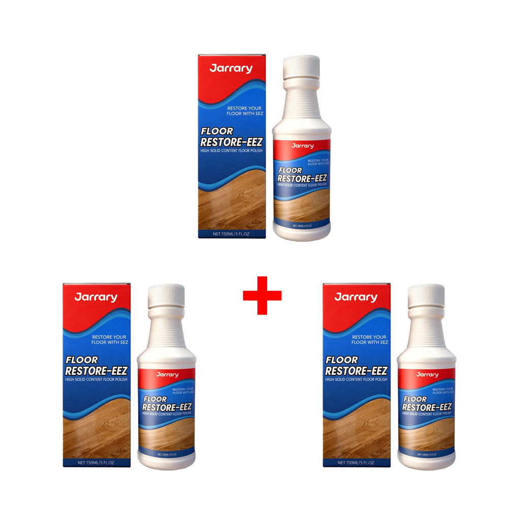 Floor Restorer and Polish for Wood Floors Scratch Repair Long-Lasting Gloss Restorer Wood Flooring Renewal Agent Home Daily Care Oasis Select 3pcs