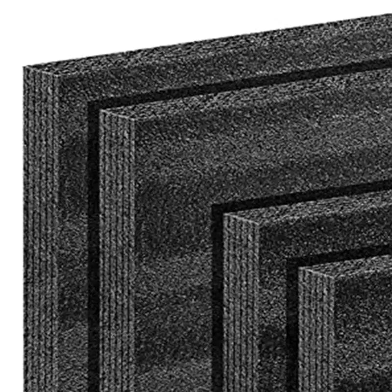 LIKE WISH 4 Pcs Customizable Polyethylene Black Black Foam Sheets For Cases Tool Foam Black Foam Sheet For Packaging And Crafts Oasis Select