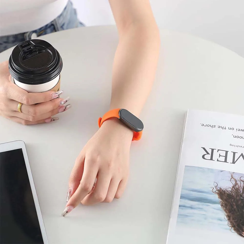4-Pack Silicone Bands for Xiaomi Mi Band 8 – Mixed Colors Smartwatch Bands Oasis Select