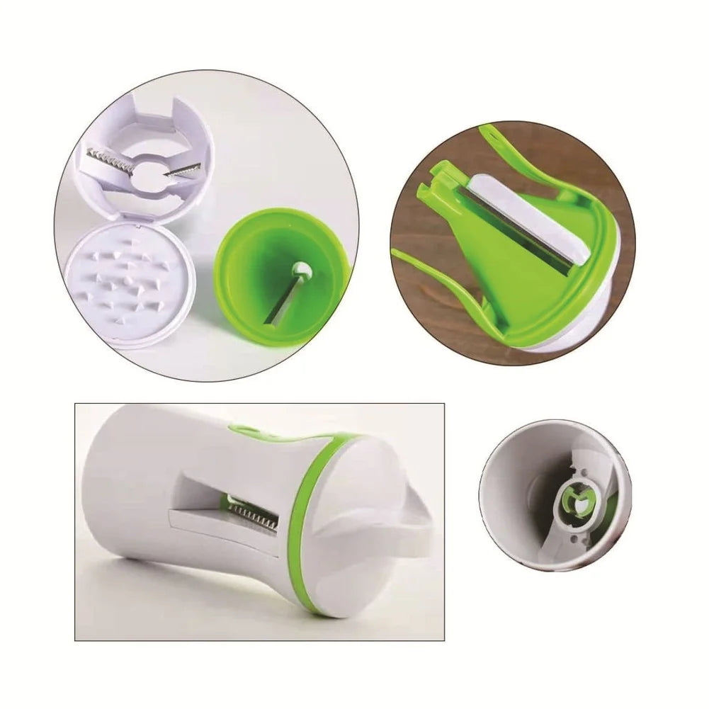 Vegetable Spiralizer Multi-Functional Vegetable Spiral Slicer Cutter Zucchini Shredder Grater Kitchen Gadgets Oasis Select
