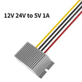 24V to 5V1A-5A 12V to 5V 5A 25W Power Converter Input Voltage 8-36V DC Step-down Module Buck to 5V Switching Power Supply Oasis Select 12V 24V to 5V 1A 12V24V(8-36V) 5V