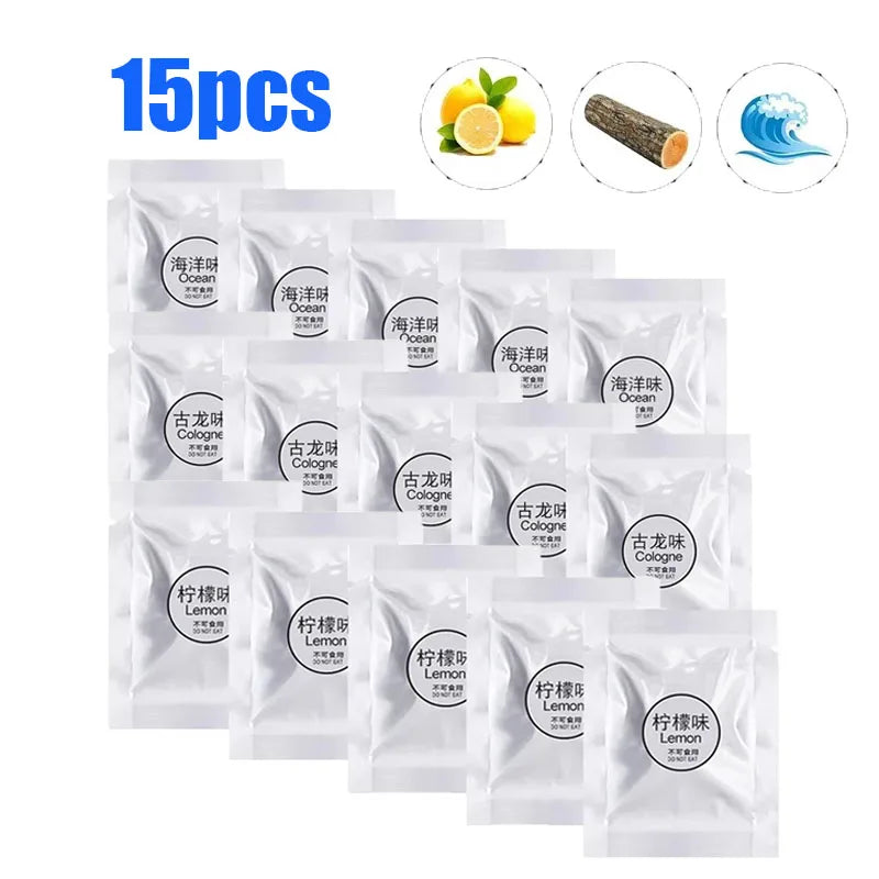 5/10/15pcs Air Freshener Tablets Refill Solid Perfume Aromatherapy Tablets Car Air Vent Fragrances Flavor Diffuser Car Interior Oasis Select 15Pcs Mix 2