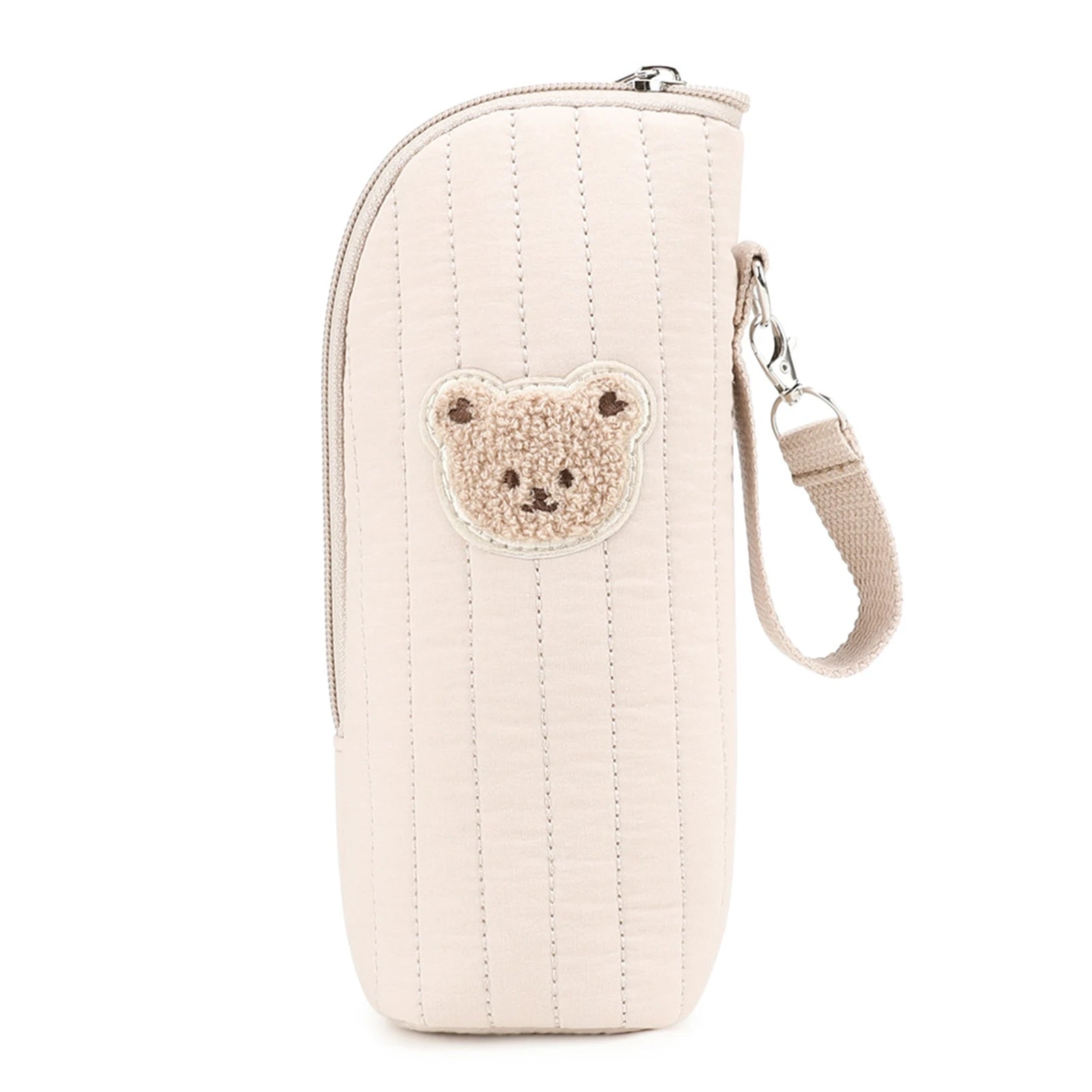 Plush Bear Baby Bottle Insulated Warmer Bag | Travel & Stroller