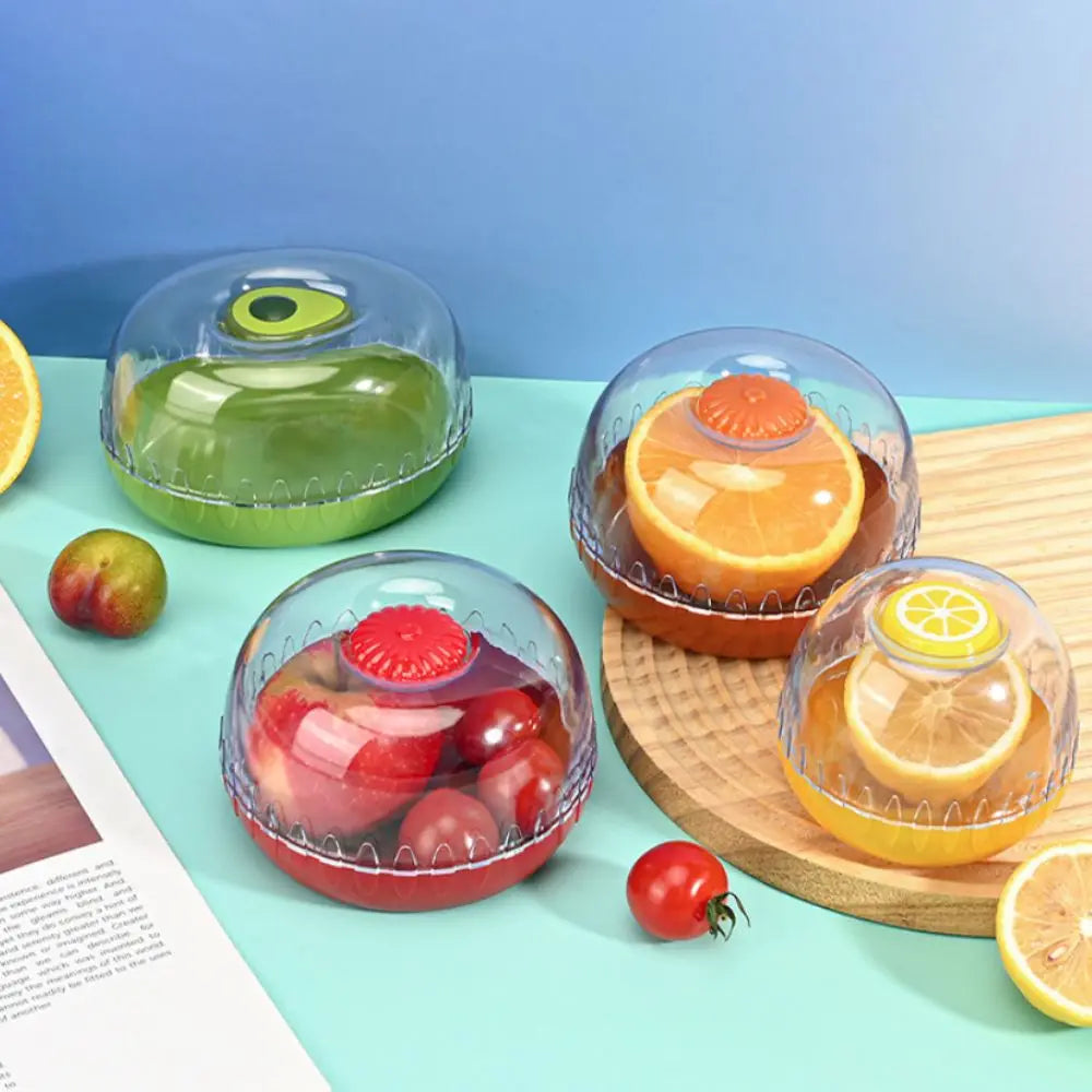 With Lid Fruit Preservation Box Wear-resistant Sealed Vegetable Fruits Crisper Drop-resistant Reusable Oasis Select