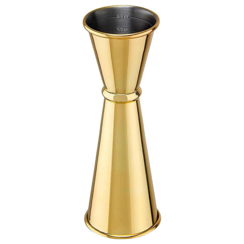 Dual Shot Stainless Steel Cocktail Jigger | 1oz & 2oz Bar Measure