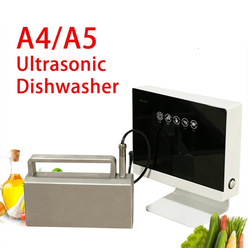 Ultrasonic Portable Dishwasher Freestanding 110V/220V | 6 Sets