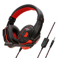Wired PS4/PS5/Xbox/Smartphone/PC Headset Gaming Headset 120° Adjustable Gamer Headset with Noise Cancelling Microphone Oasis Select Red