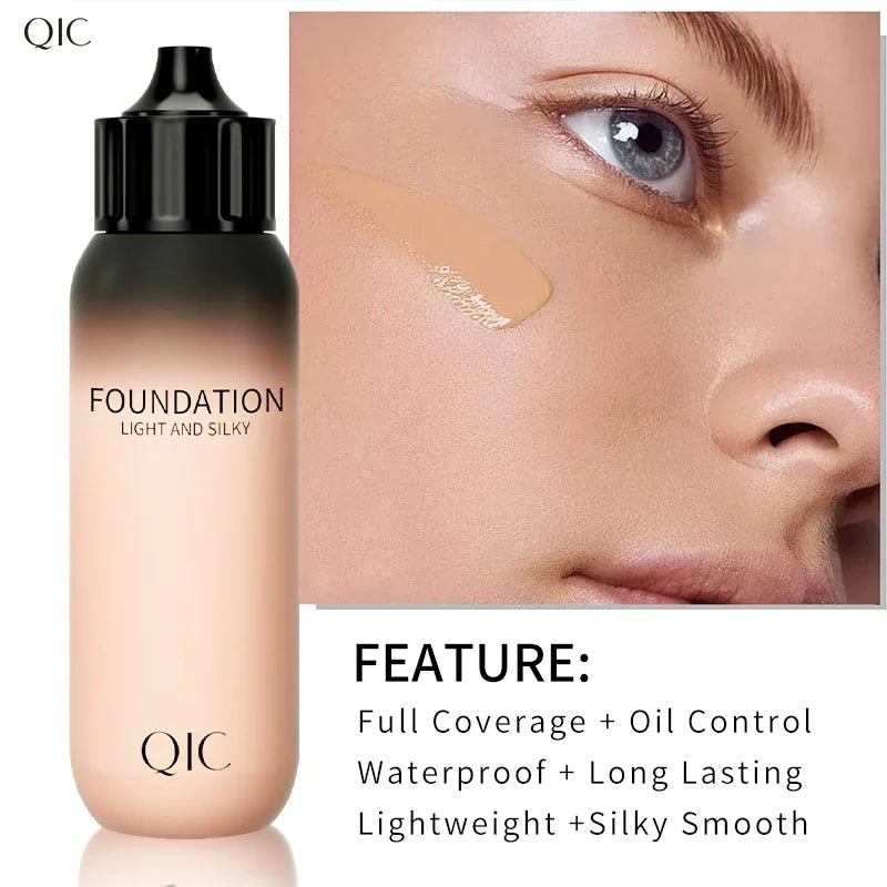 Lakerain 30ml Matte Liquid Foundation – Waterproof, Oil Control
