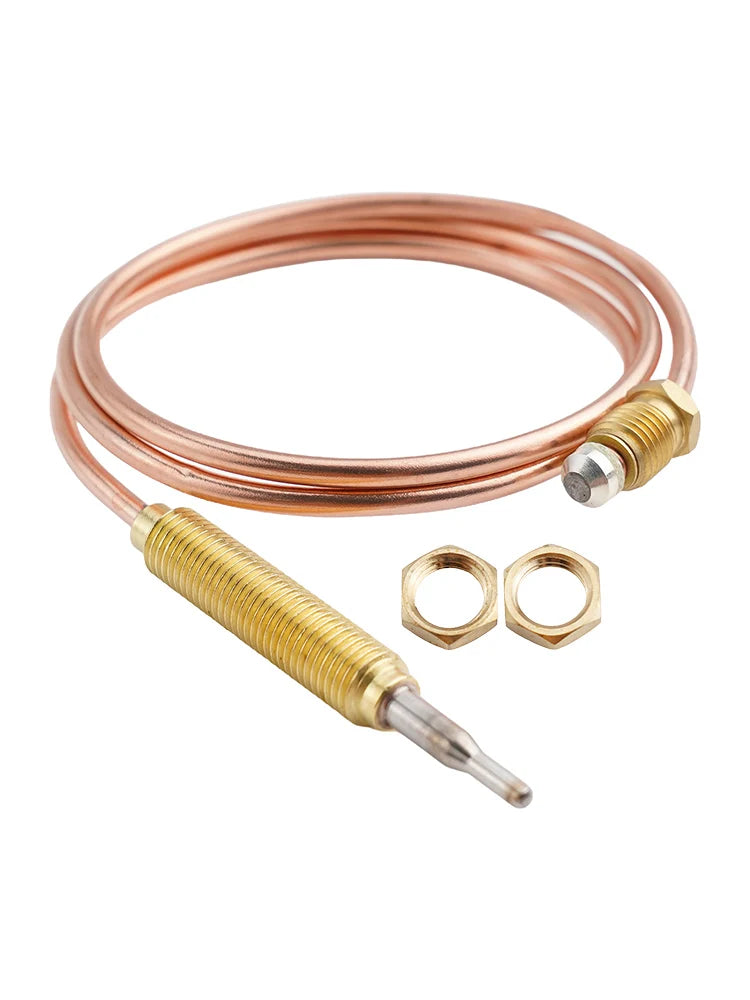 M8 Thermocouple Common Thread Probe 60/90/120/150cm For Gas Burners Fireplaces BBQ Heating Equipment Accessories Oasis Select