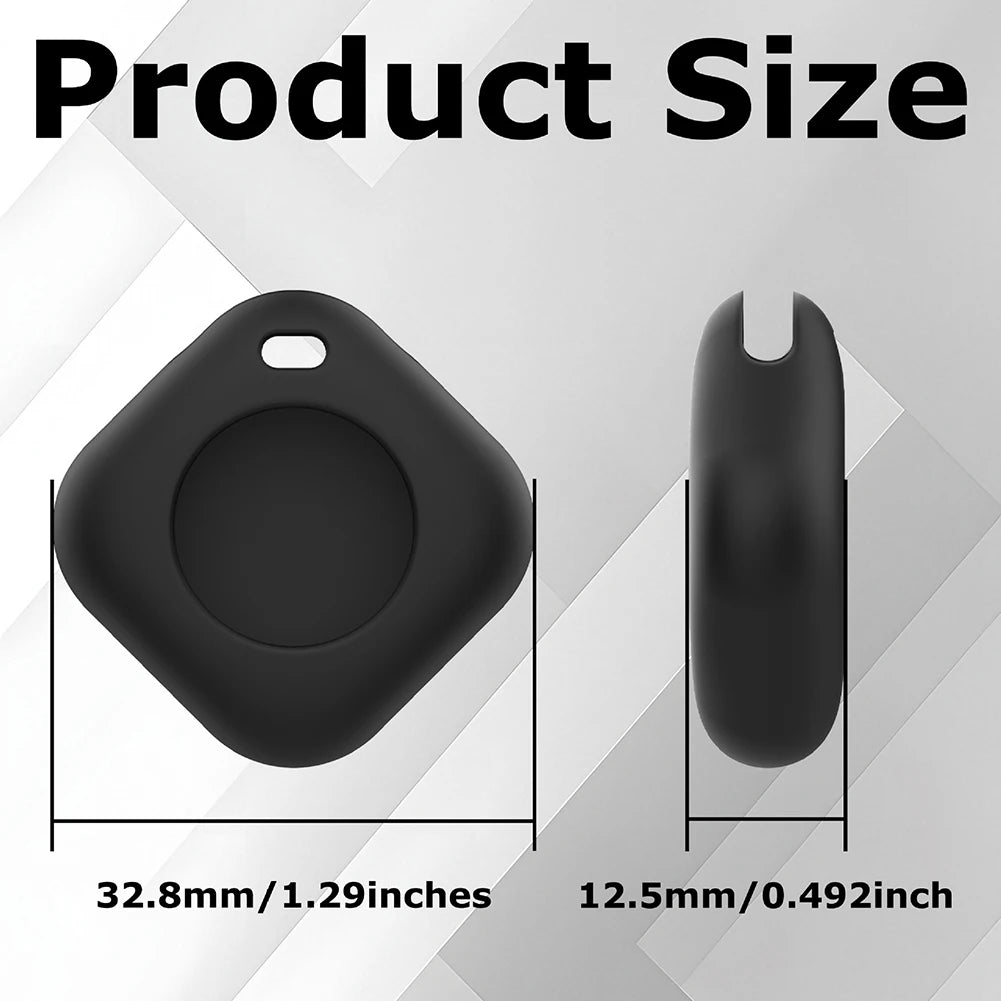 Protective Silicone Sleeve with Lanyard Loop Compatible with For Airtag Offers Robust Protection and Easy Carrying Options Oasis Select