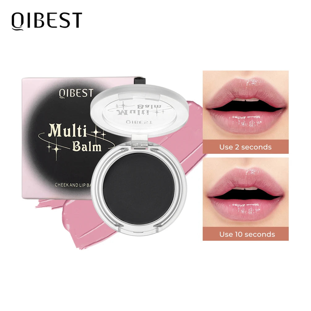 QiBest Colour-Change Multi Balm – Blush, Lip & Eye Tint